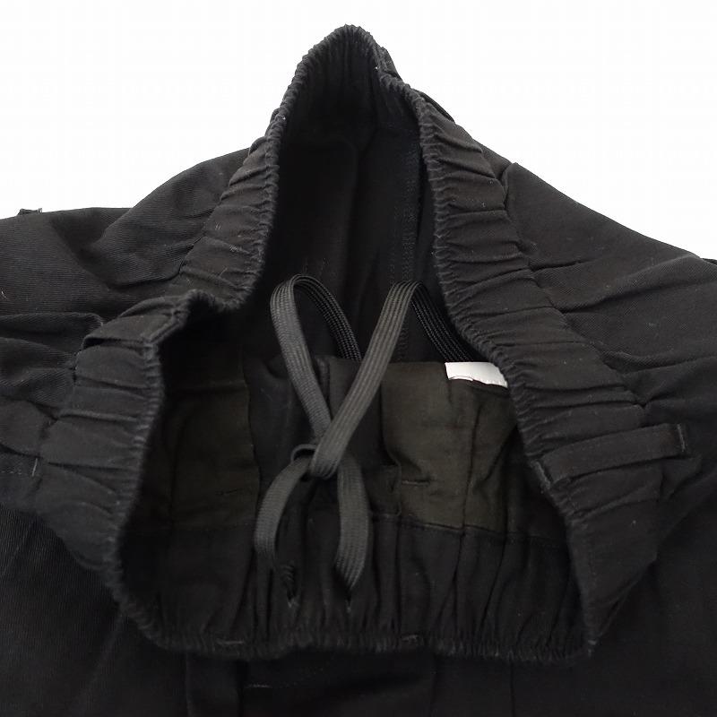定価1.6万】TANDEY 休日と詩 *ニューボンボンパンツ*黒ブラック無地
