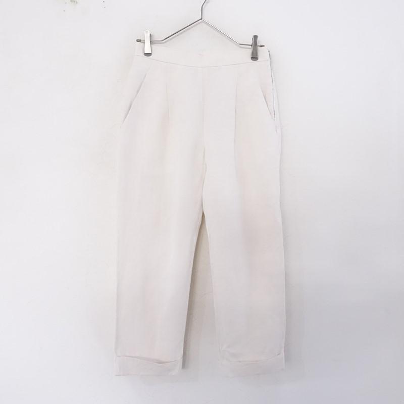 2点セット マーガレットハウエル 23SS ジッパーフライコットンパンツ 2点セット マーガレットハウエル 23SS ジッパーフライコットンパンツ