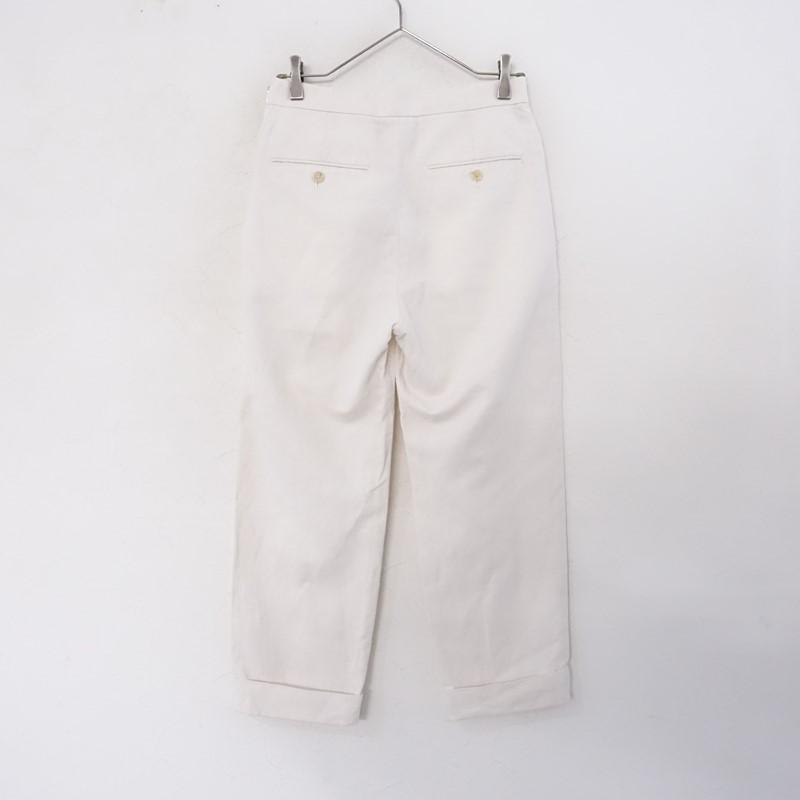 2点セット マーガレットハウエル 23SS ジッパーフライコットンパンツ 2点セット マーガレットハウエル 23SS ジッパーフライコットンパンツ