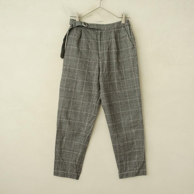 Morris & Sons（モリスアンドサンズ） *グレンチェックテーパード