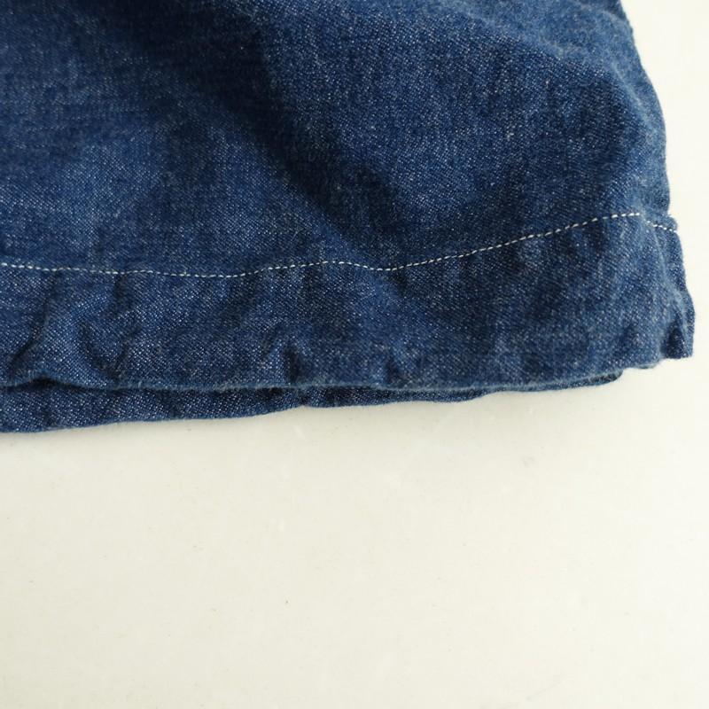 orSlow（オアスロウ） *コットンサルベージフードロングワンピース
