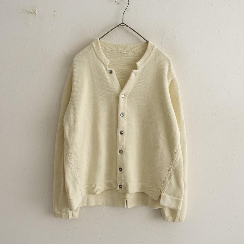 パラスパレス Pal'las Palace *コットンニットカーディガン*Fクリーム