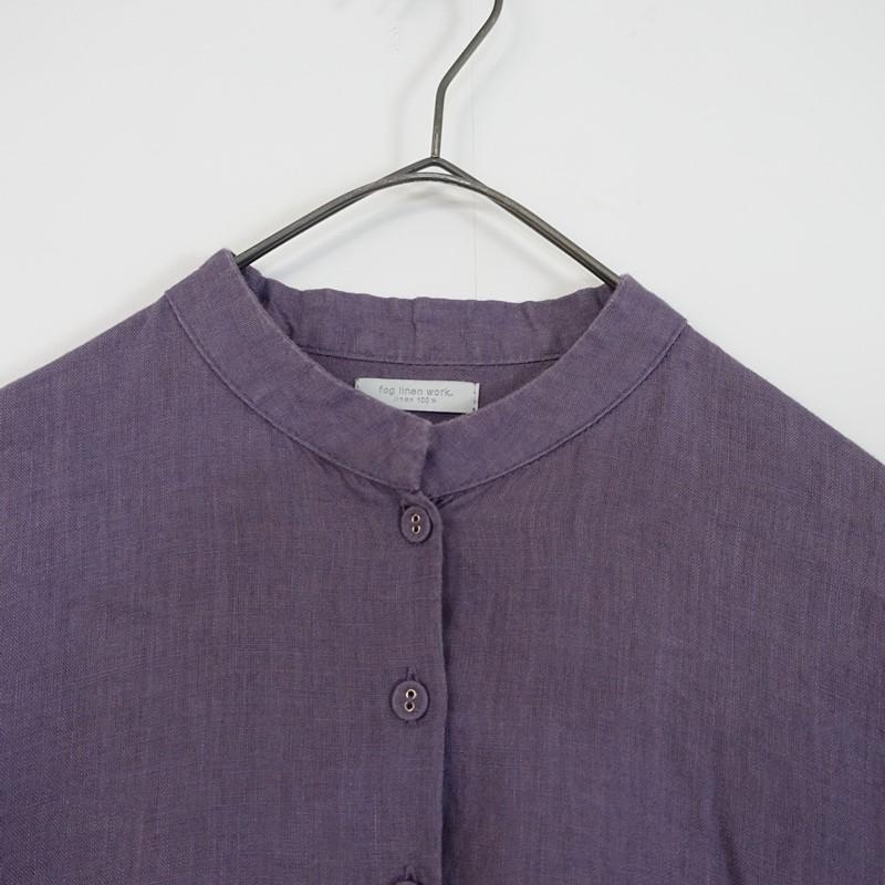 フォグリネンワーク fog linen work *リネンワンピース*ライトパープル