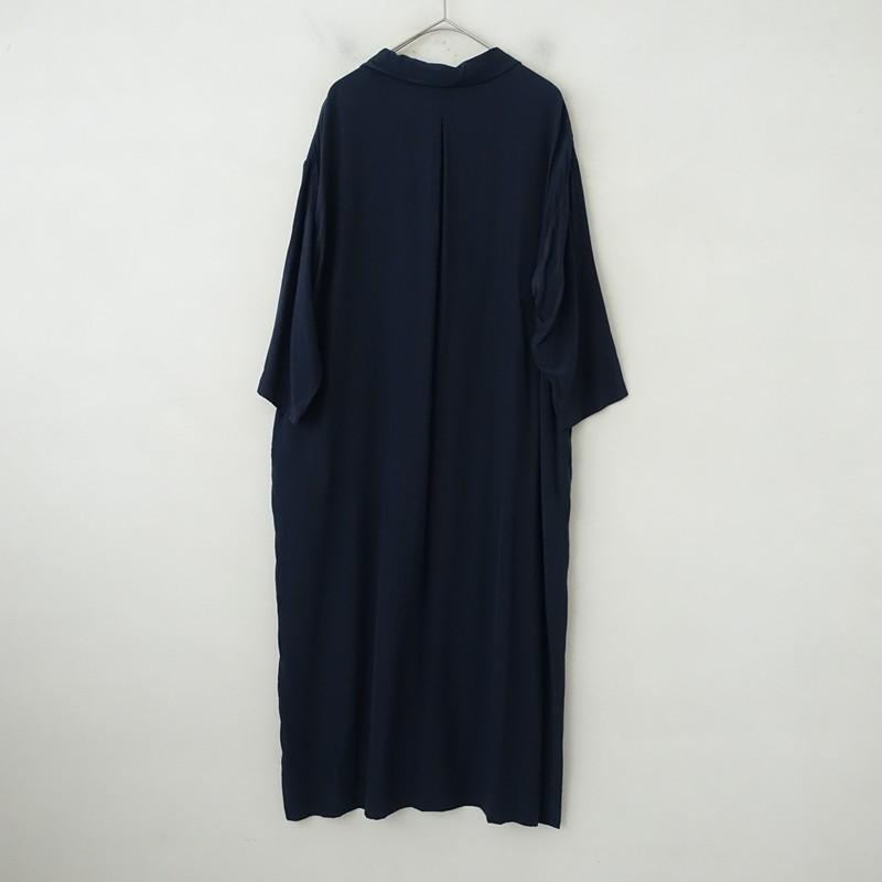 ダニエラグレジス DANIELA GREGIS *シルク8分袖スキッパーシャツ