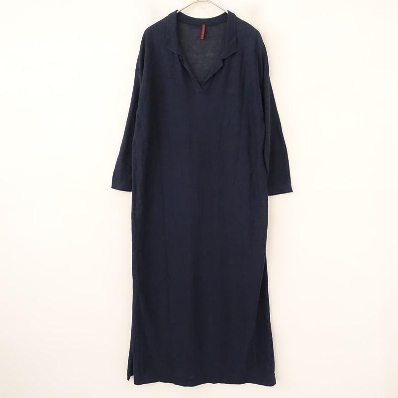 ダニエラグレジス DANIELA GREGIS *リネンニットスキッパーワンピース