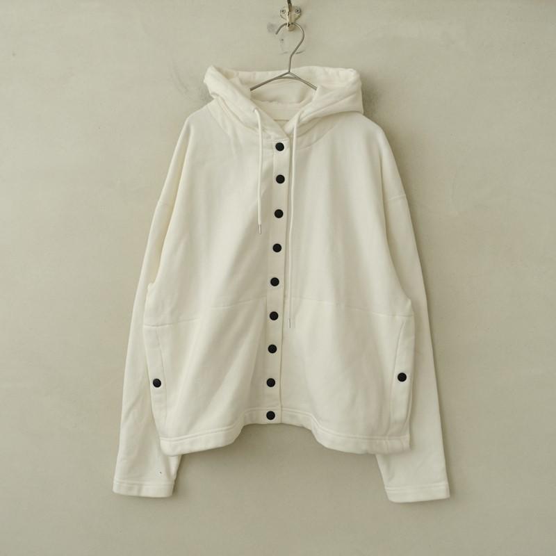 lelill レリル　フーディーカーディガン 定価2.0万】レリル lelill *フーディカーディガン*38オフホワイト