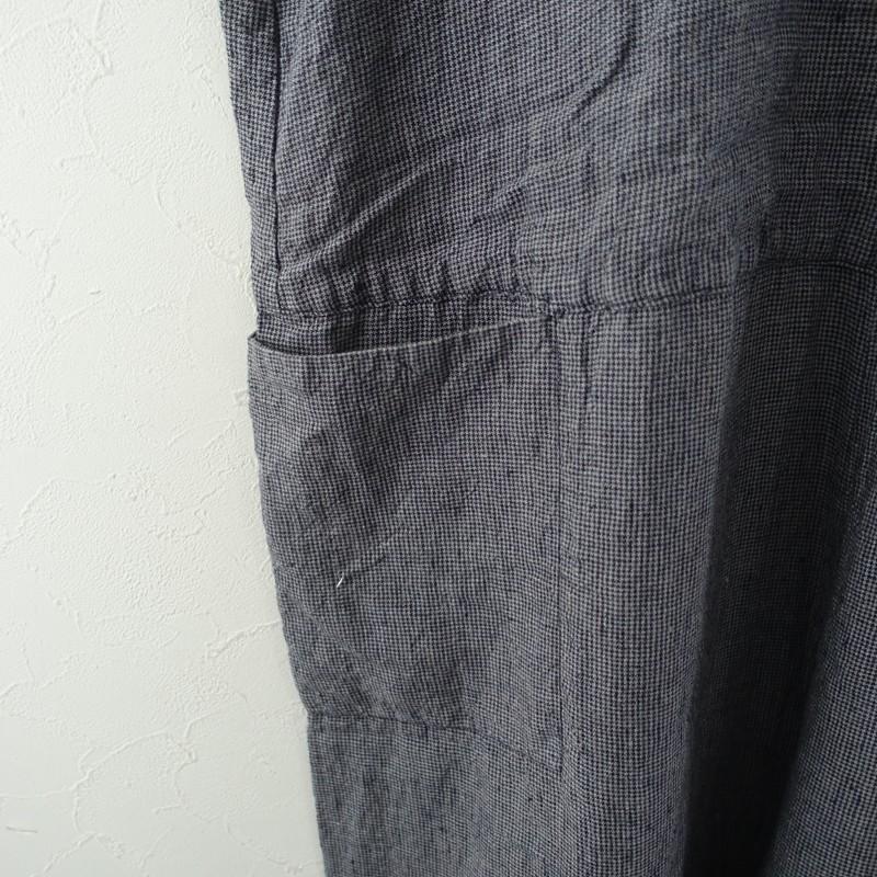 nest Robe（ネストローブ） 【定価3.1万】ネストローブ *リネン千鳥柄