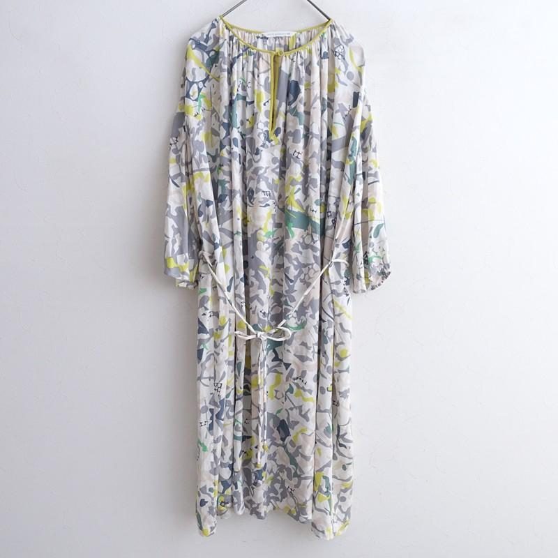 mina perhonen（ミナペルホネン） *surplus シルクプリントシフォン