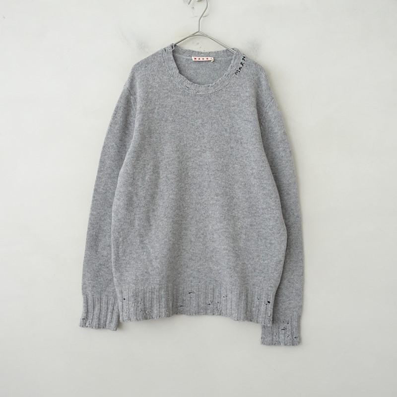 マルニ MARNI *kids&junior ワンポイントブランドロゴニットセーター