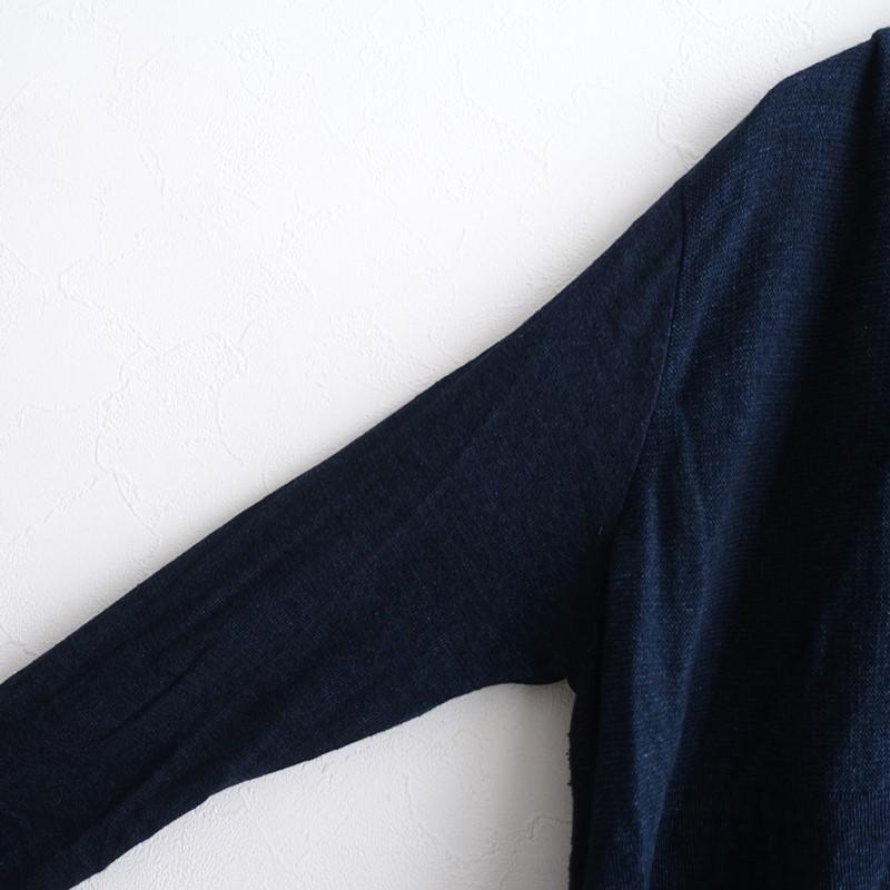 ★美品パラスパレスPal'las Palaceインディゴ染め裏ボアベスト3 パラスパレスPal'las Palace フラワーインディゴ染めストール 生成り青