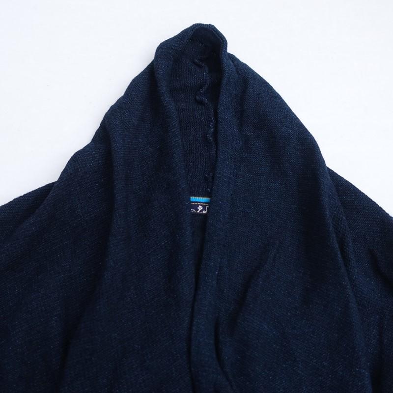 パラスパレス Pal'las Palace *インディゴ染めコットンニット