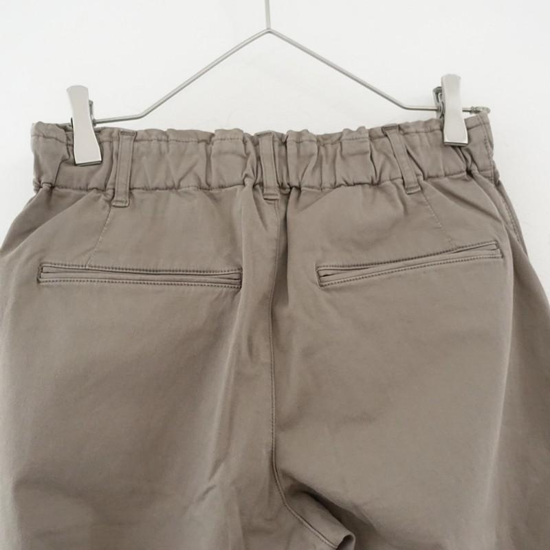 定価1.8万】ドミンゴ DMG *リラクシングテーパードパンツ*Sグレージュ