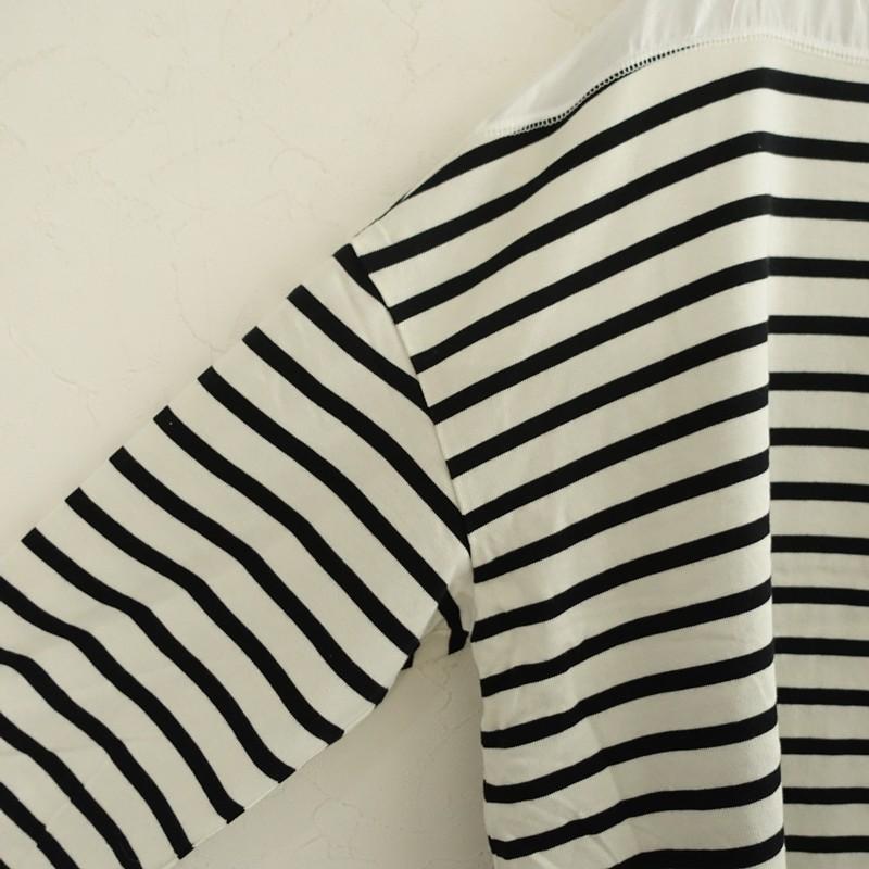 Porter des boutons（ポルテデブトン） *スタンドフリル切替ボーダー