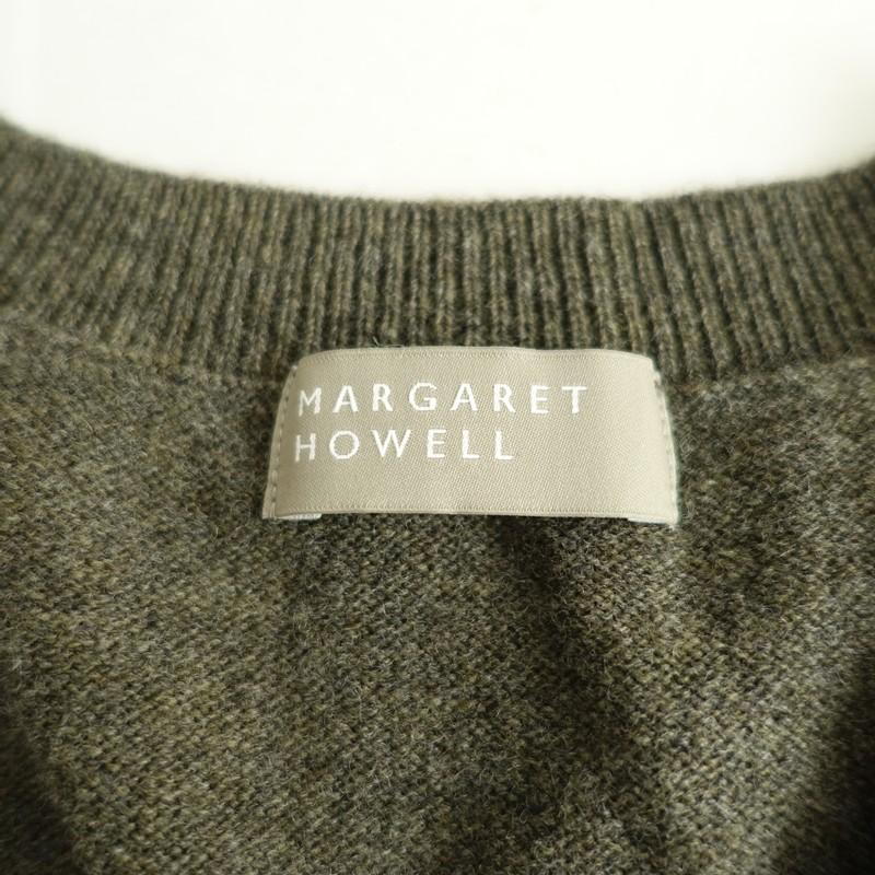 MARGARET HOWELL（マーガレットハウエル） *ウールカシミヤVネック