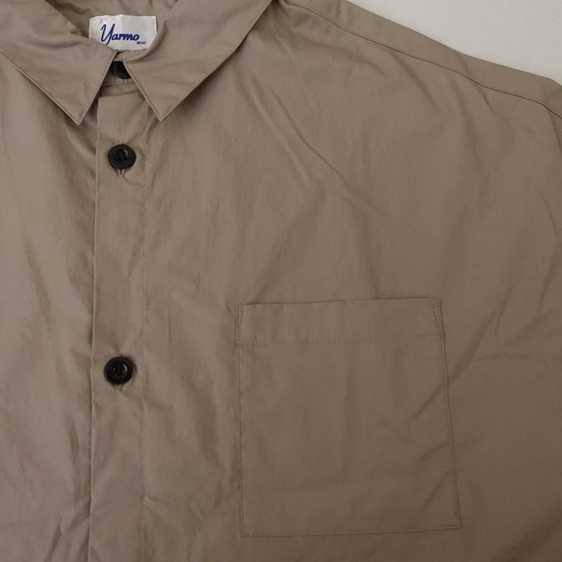 Yarmo（ヤーモ） 【2025/AW】ヤーモ *ビッグカフオーバーサイズシャツ