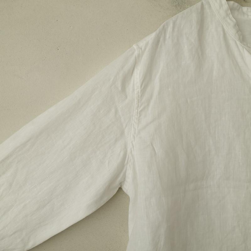 美品✨️ MARGARET HOWELL リネン100% 白シャツ 上質 MARGARET HOWELL（マーガレットハウエル） 【定価3.0万】マーガレット