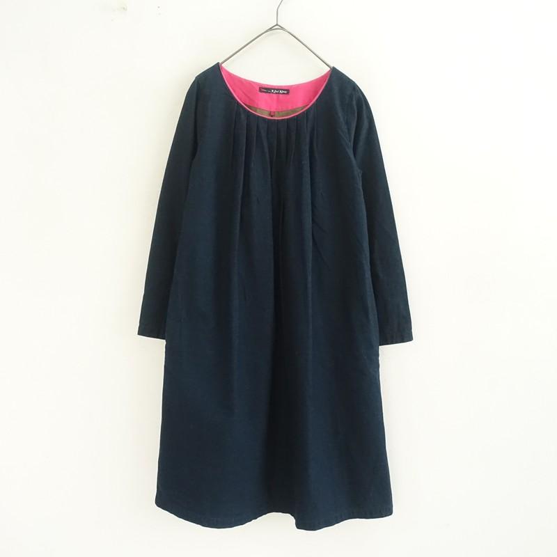 パラスパレス Pal'las Palace *インディゴ染めコットンワンピース*2