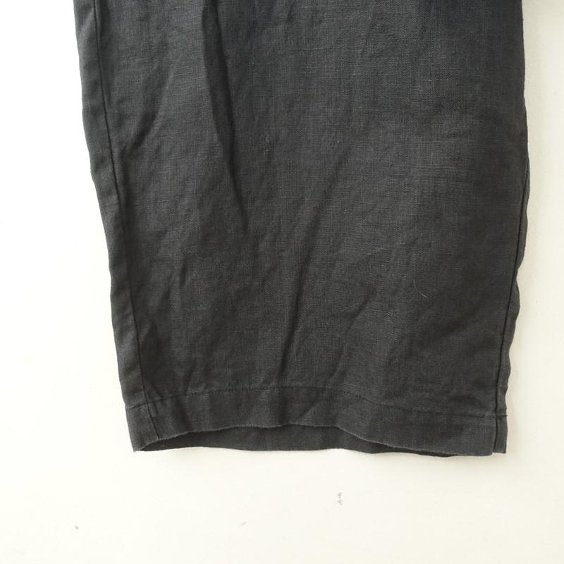 かぐれ 【定価1.8万】かぐれ kagure *リネンサロペット*F黒ブラック