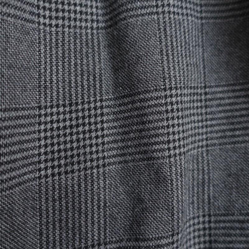 キャトルセゾン quatre saisons *チェック微起毛シャツワンピース