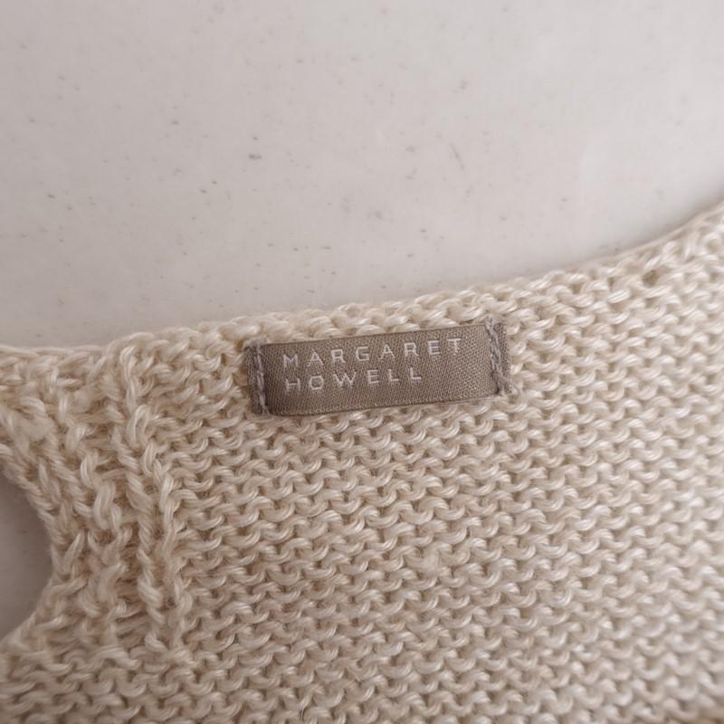 MARGARET HOWELL（マーガレットハウエル） *リネンウールニットプル