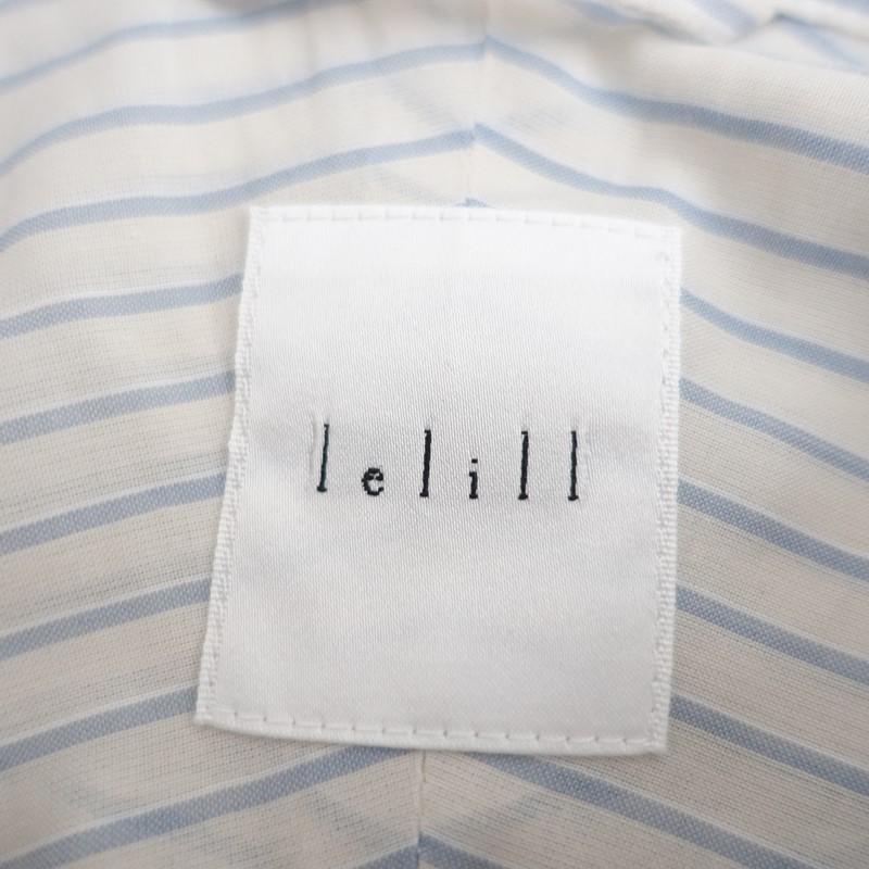 2025/定価2.2万】レリル lelill *パターンシアーボタンダウンシャツ*38