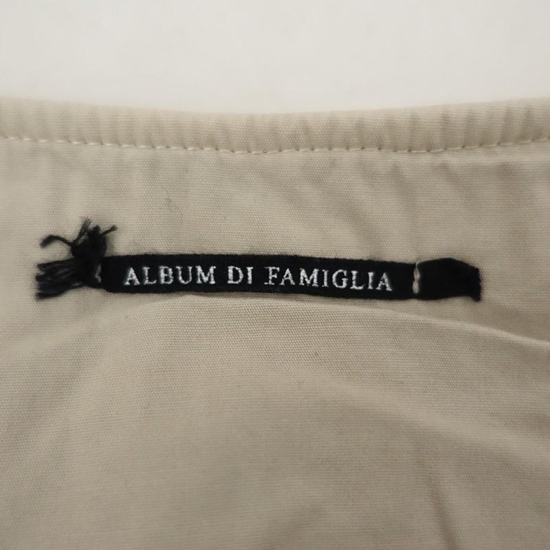 アルバムディファミリア ALBUM DI FAMIGLIA プルオーバートップス ALBUM DI FAMIGLIA アルバムディファミリア *バッククロスタックプル