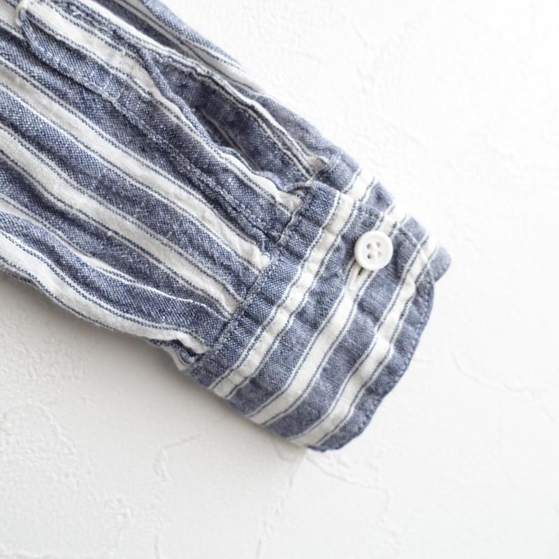 R&D.M.Co-オールドマンズテーラーヒッコリーストライプリネンジャケット　S R&D.M.Co-オールドマンズテーラーヒッコリーストライプリネンジャケットS