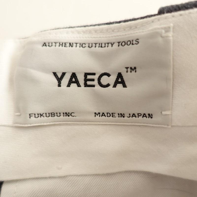 YAECA（ヤエカ） *60643 チノクロスパンツ ワイドテーパード*28