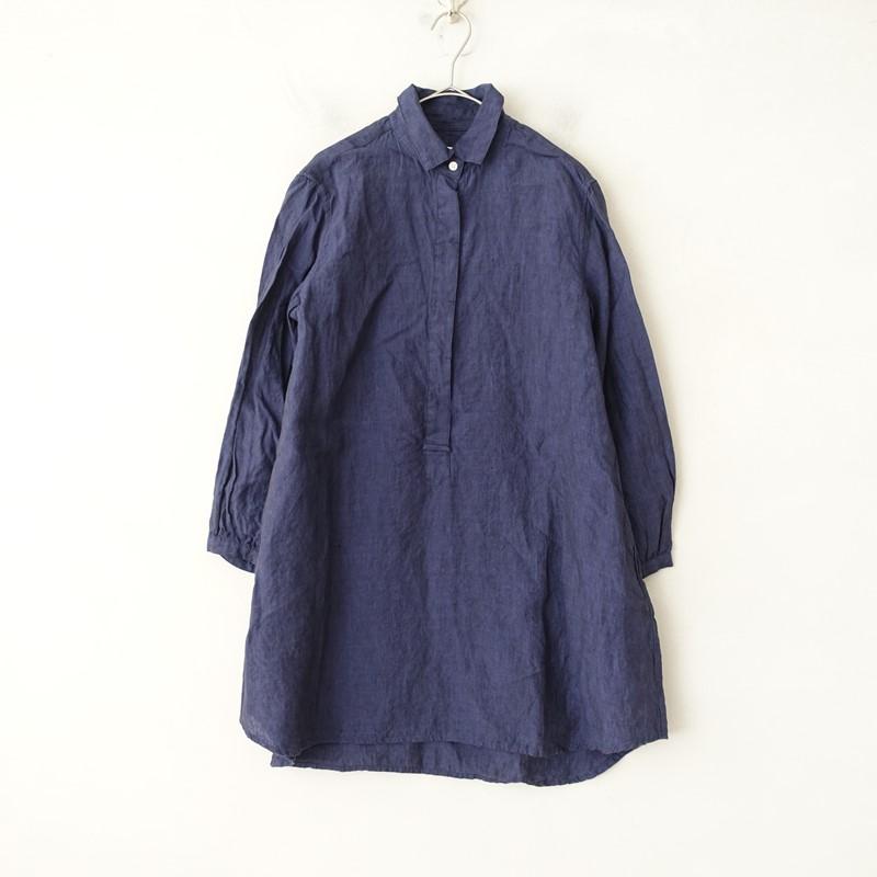 【極美品】Maker's Shirt鎌倉 Herdmans ギンガムリネンシャツ メーカーズシャツ鎌倉 Maker's Shirt KAMAKURA *リネンプルオーバー