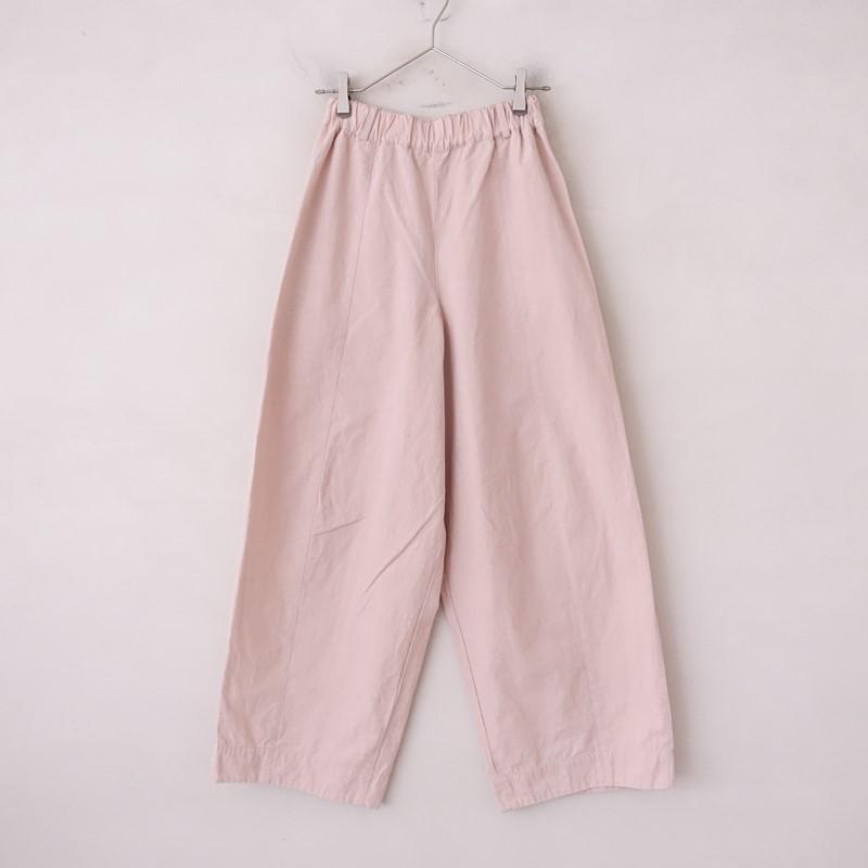一度のみ着用 美品 ito fukuoka リネン パンツ(ピンク) ミホウメザワ miho umezawa *コットンリネンイージーパンツ*Tall