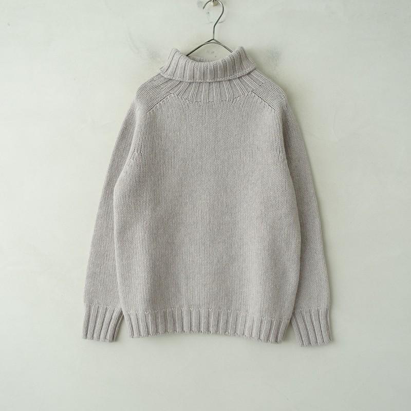 新品未使用 Harley of Scotland 長袖セーター オートミルク38 Harley