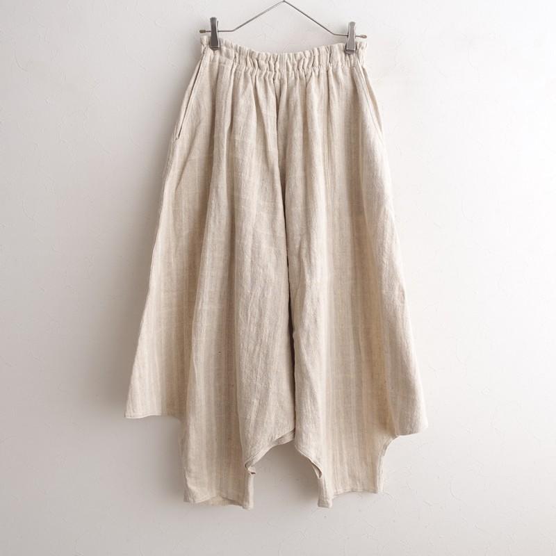 うさと　サルエルパンツ うさと usaato *ムササビパンツ*生成ナチュラルイージーサルエル