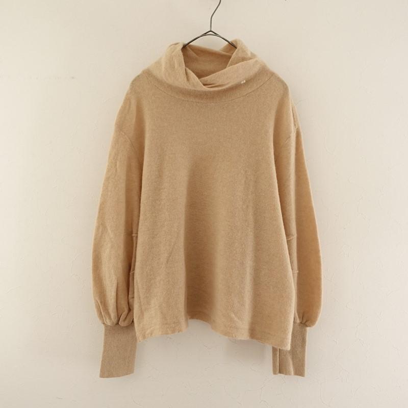 mina perhonen（ミナペルホネン） *sand hill キャメルニット