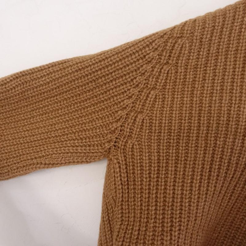 Curensology（カレンソロジー） *ウールブレンドニットプルオーバー*F