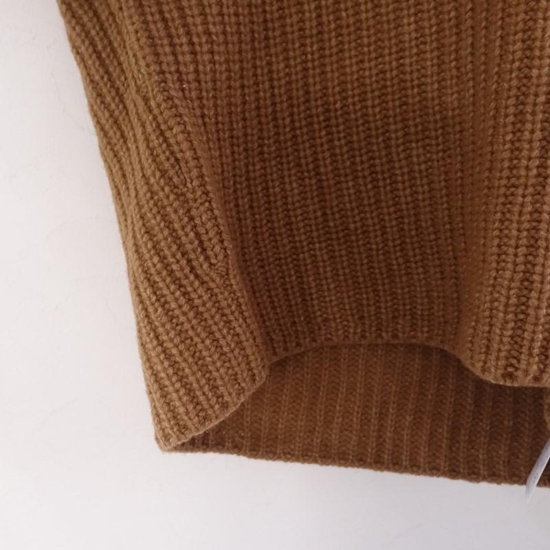 Curensology（カレンソロジー） *ウールブレンドニットプルオーバー*F