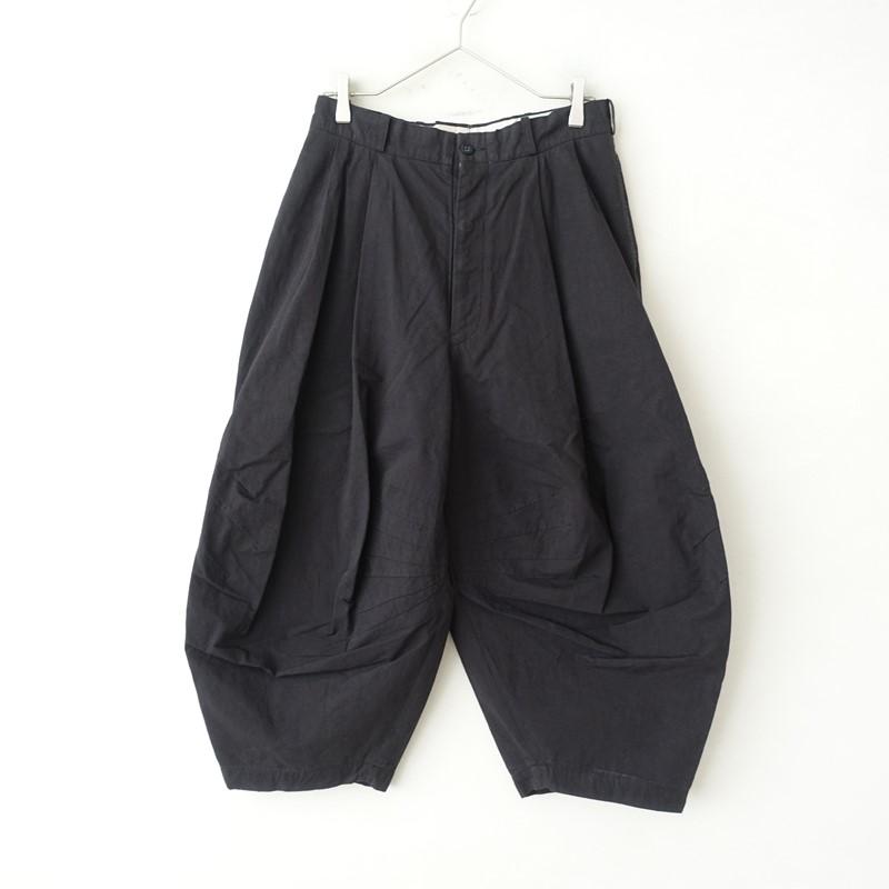 ハレルヤ HALLELUJAH *コットンヘンプバルーンパンツ*38黒ブラック