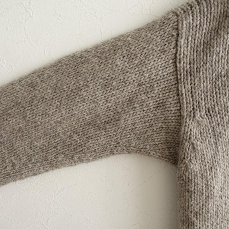 ゴーシュ 【定価2.8万】ゴーシュ *ニットロングカーディガン*2ブラウン