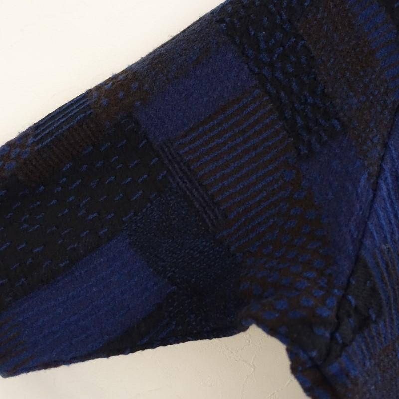 美品/2024/定価3.8万】群言堂 石見銀山 *ウールぼろの美ジャガードプル