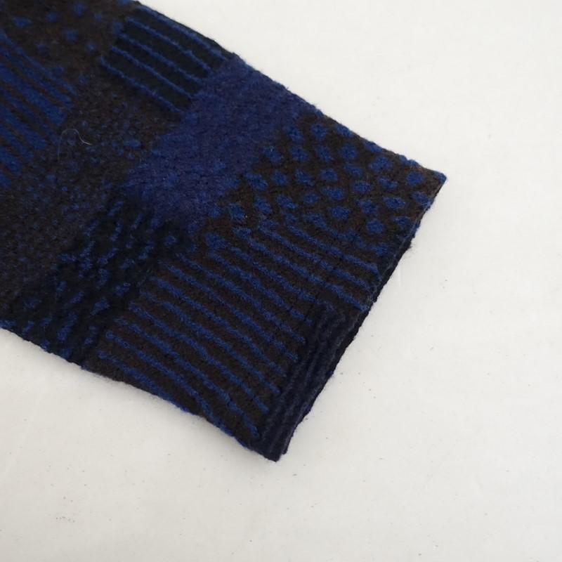 美品/2024/定価3.8万】群言堂 石見銀山 *ウールぼろの美ジャガードプル