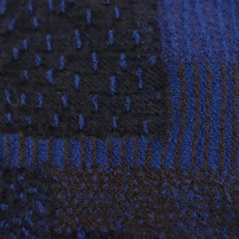 美品/2024/定価3.8万】群言堂 石見銀山 *ウールぼろの美ジャガードプル