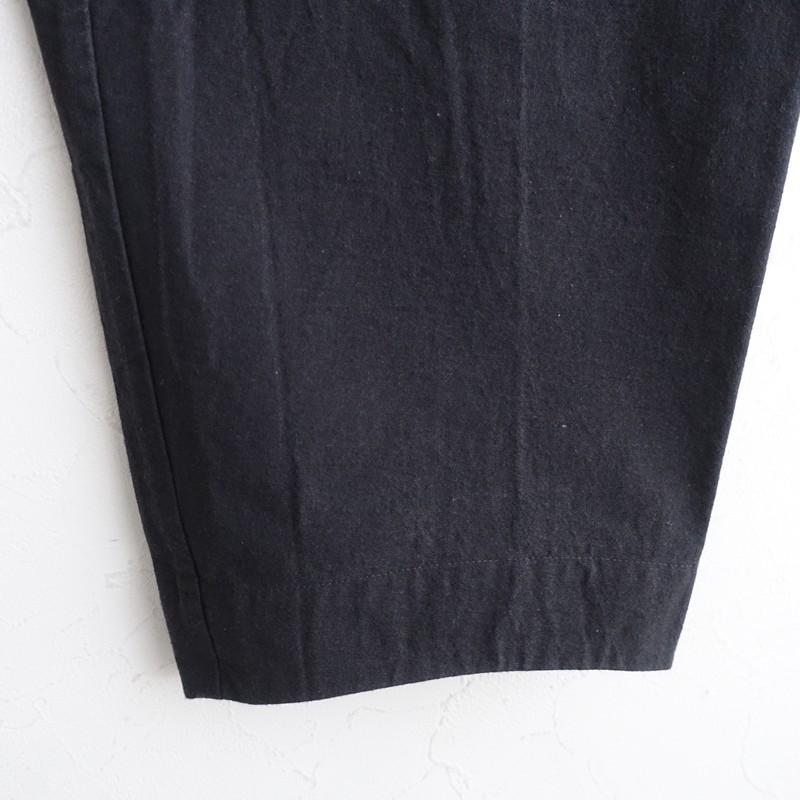えみおわす *ダーツパンツ*黒ブラック無地ロング(33-2512-48)【03L52