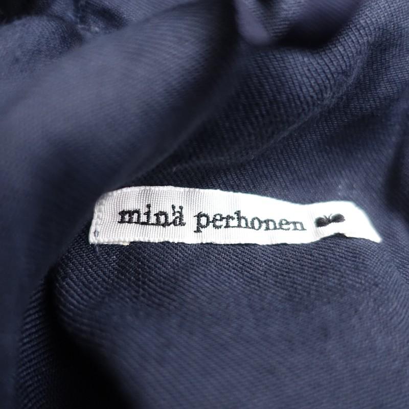 mina perhonen（ミナペルホネン） *moon flower リネンコットン刺繍