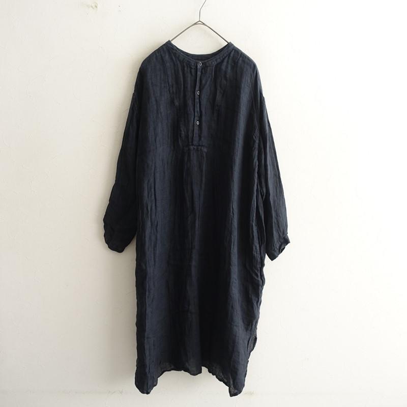 Veritecoeur（ヴェリテクール） *フロントヨークリネンチュニック*F