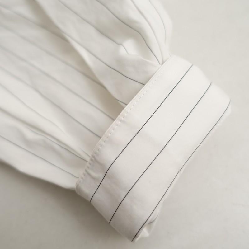 ENFOLD（エンフォルド） *ダブルクロスコンビプルオーバーシャツ*38