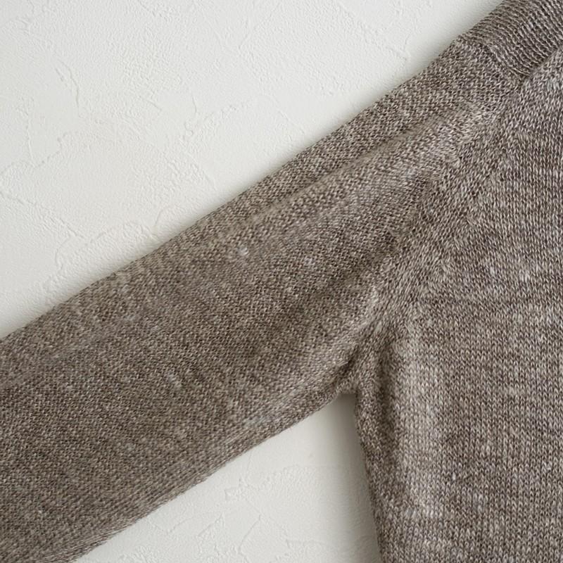 pas de calais（パドカレ） *リネンブレンドンニットプルオーバー*38