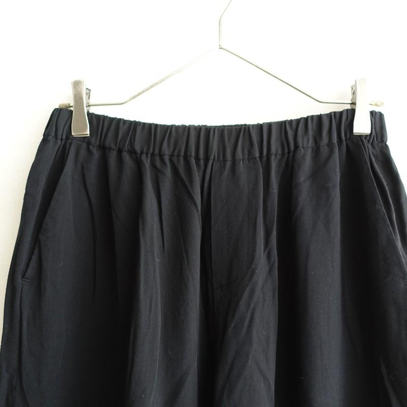 ミズイロインド mizuiro-ind *イージーパンツ*2黒ブラックウエストゴム