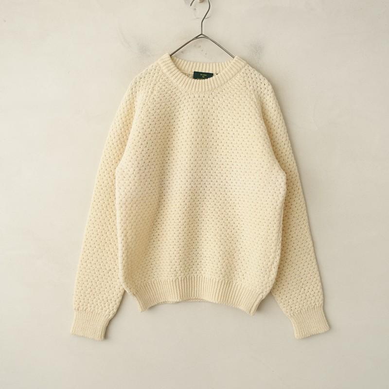 オースティンミルズ Austin Mills *ウールニットクルーネックプル 