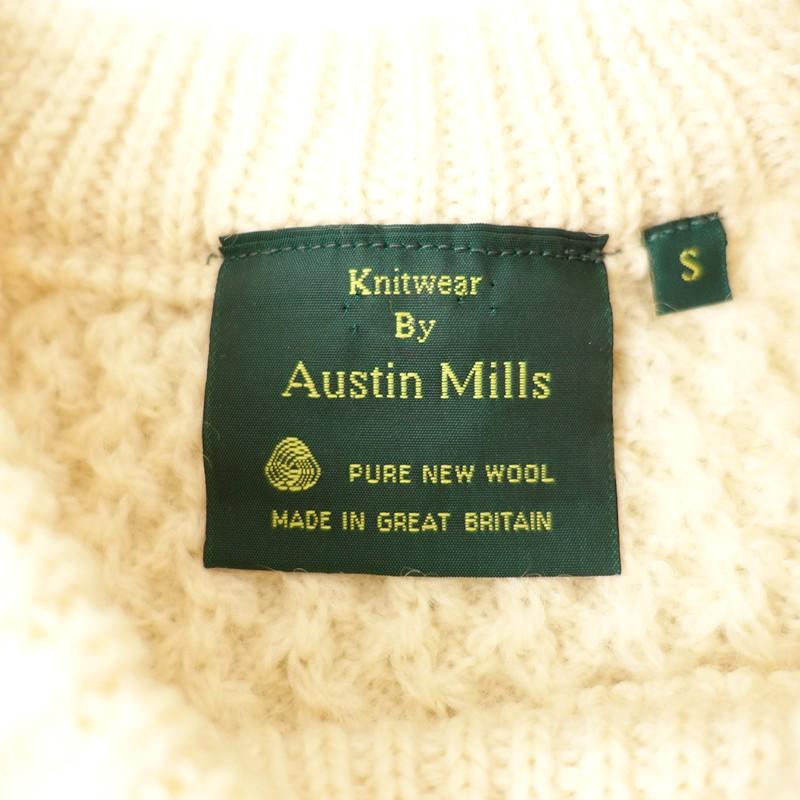 オースティンミルズ Austin Mills *ウールニットクルーネックプル 