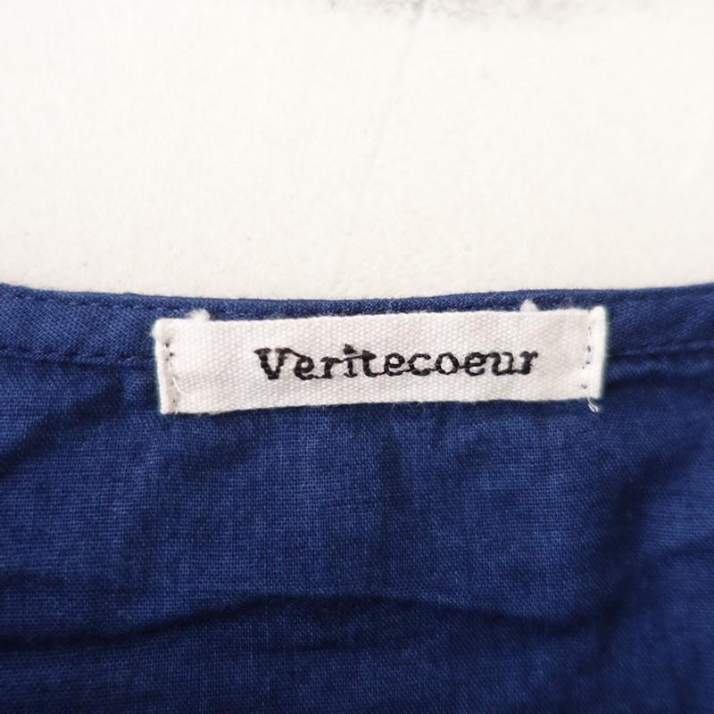 Veritecoeur（ヴェリテクール） *コットンチュニックシャツ*Fブラウス