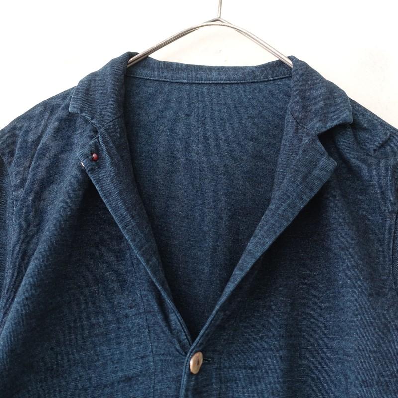 パラスパレス Pal'las Palace *インディゴ染めコットンシャツ